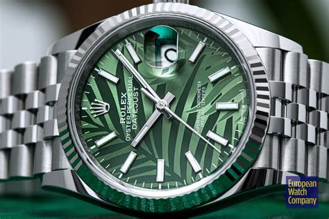 rolex palm tree dial